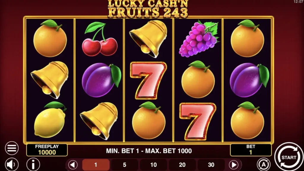 Cashn Fruits 243 в Pin Up